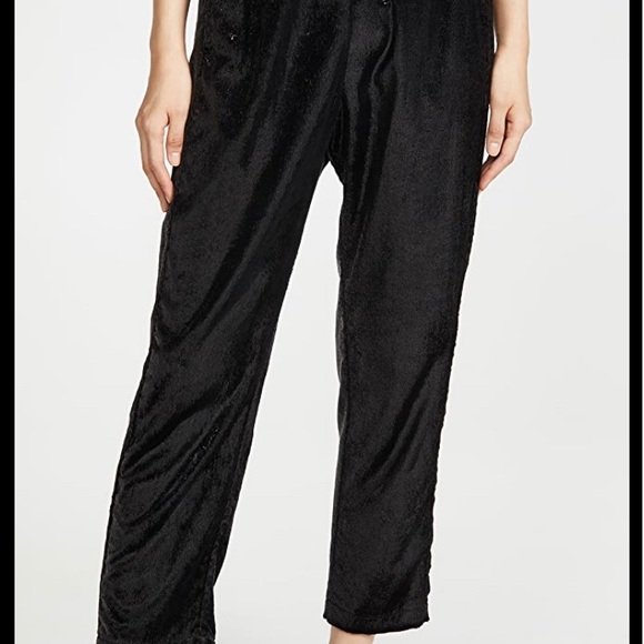 XIRENA Stretch Waist Declan Pants Black Shine - Picture 8 of 8